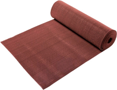 Противоскользящая дорожка ПВХ S-mat Zig Zag 1,2х15м*5 мм Коричневый 1шт/уп